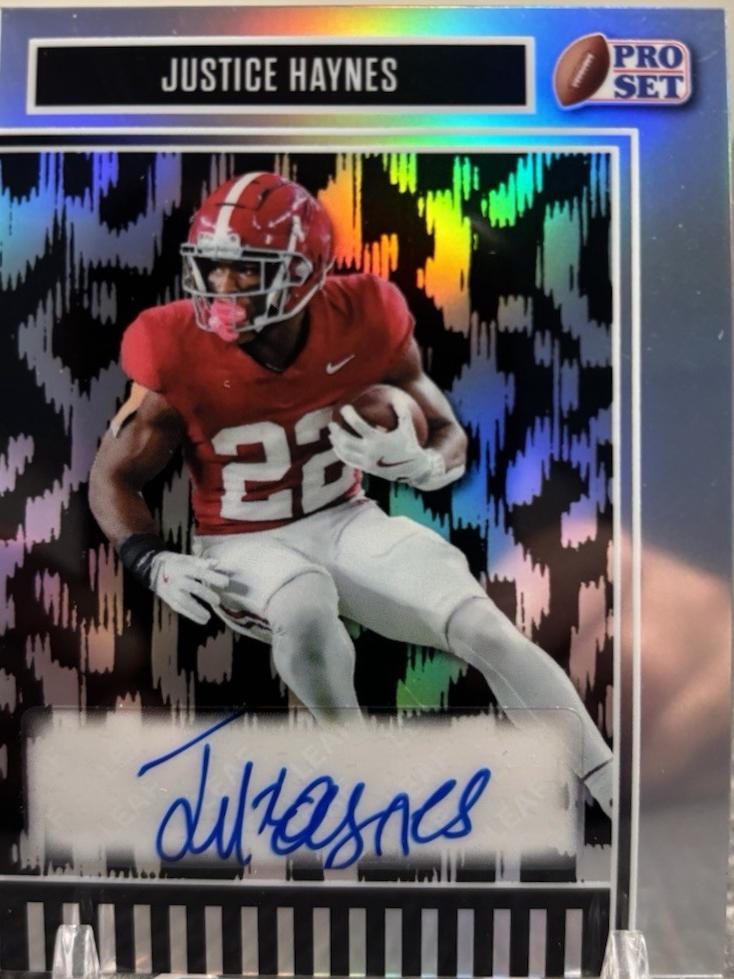 Justice Haynes [Prismatic Silver] #BA-JH3