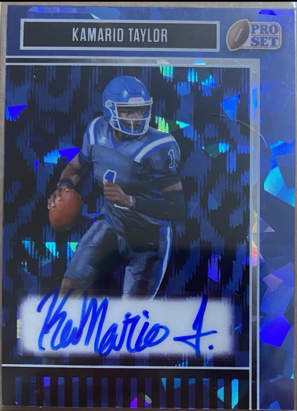 KaMario Taylor [Crystal Blue] #BA-KMT