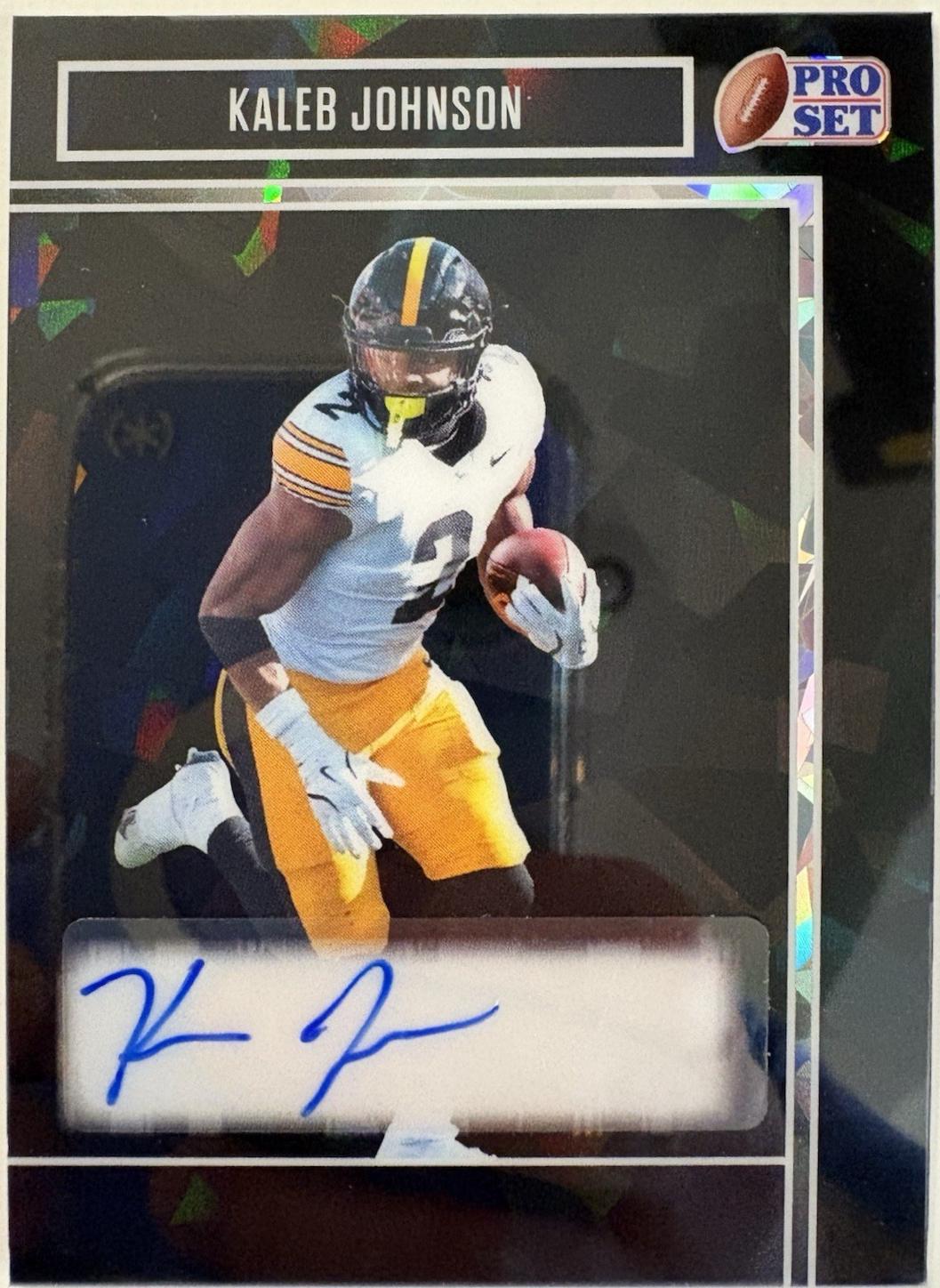 Kaleb Johnson [Crystal Black] #BA-KJ2
