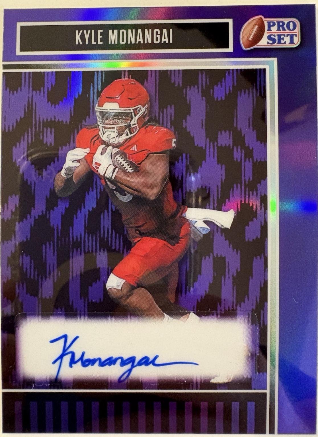 Kyle Monangai [Prismatic Purple] #BA-KM1