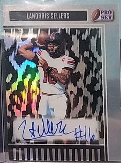 LaNorris Sellers [Prismatic Silver] #BA-LNS