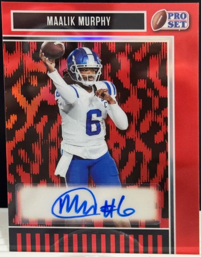 Maalik Murphy [Prismatic Red] #BA-MM1