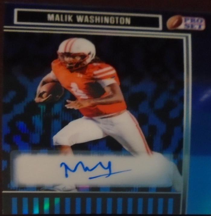 Malik Washington [Prismatic Blue] #BA-MW1