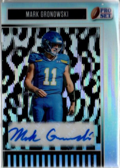 Mark Gronowski [Prismatic Silver] #BA-MG1