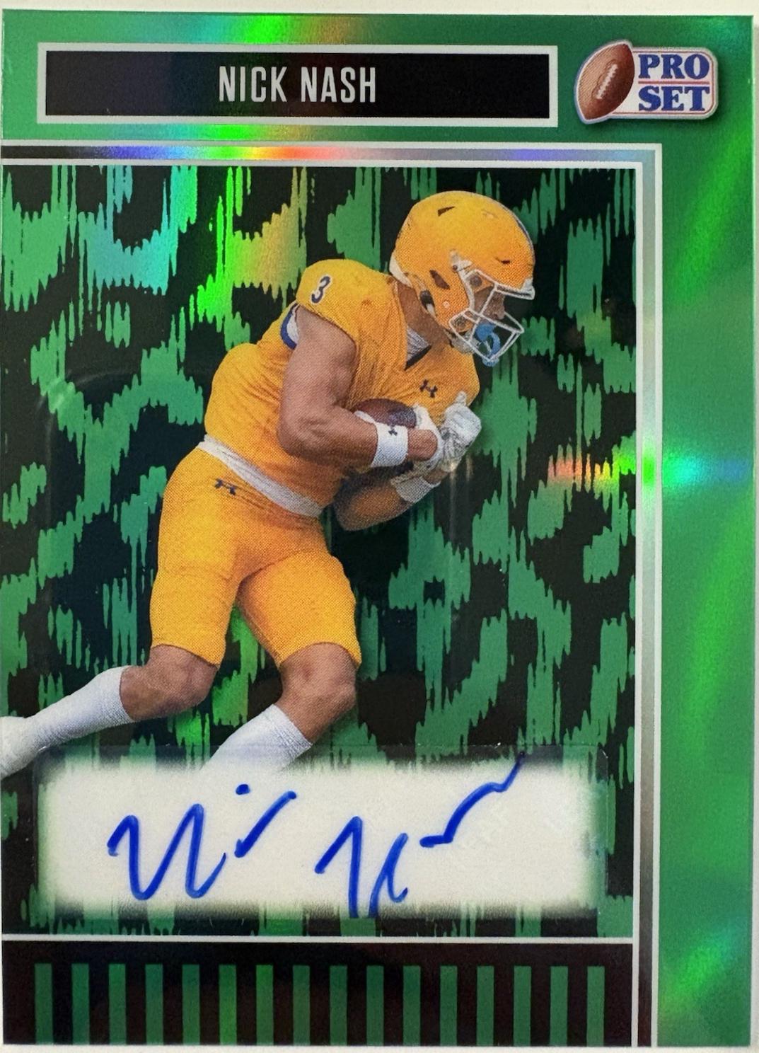 Nick Nash [Prismatic Green] #BA-NN1