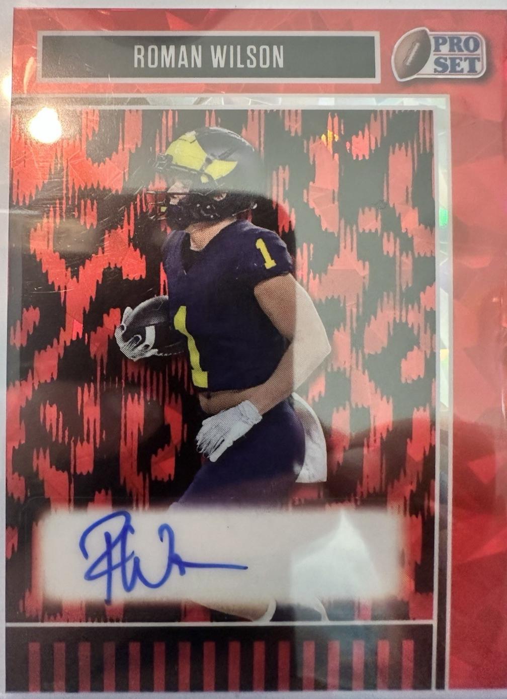 Roman Wilson [Prismatic Red] #BA-RW1