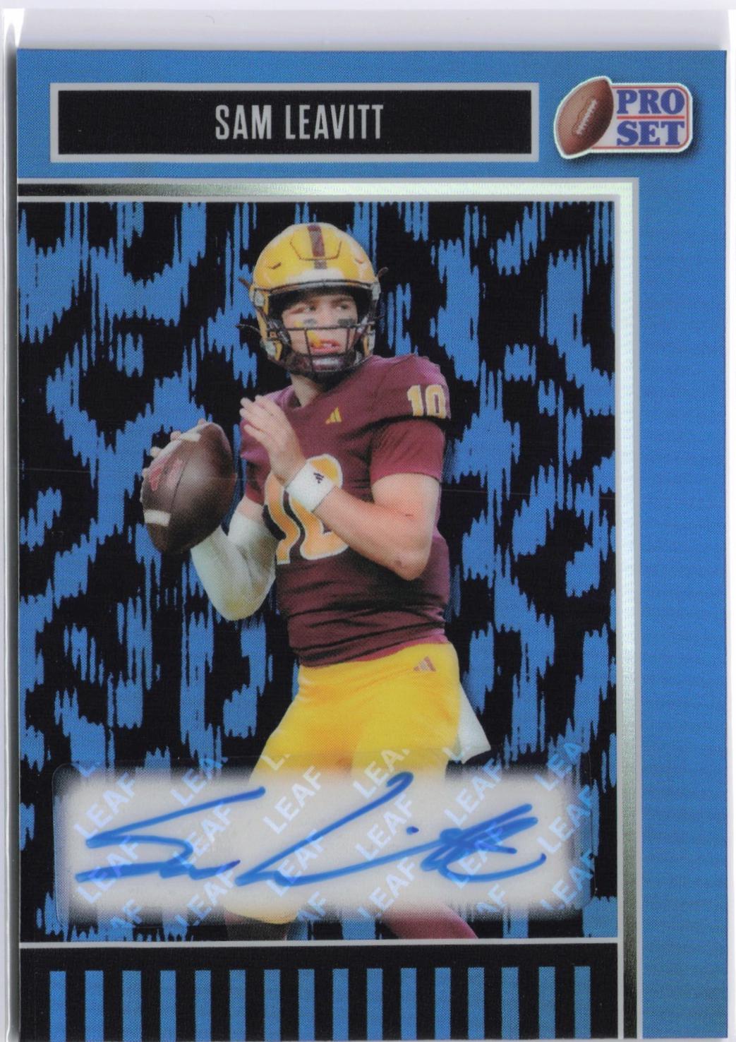 Sam Leavitt [Prismatic Blue] #BA-SL1