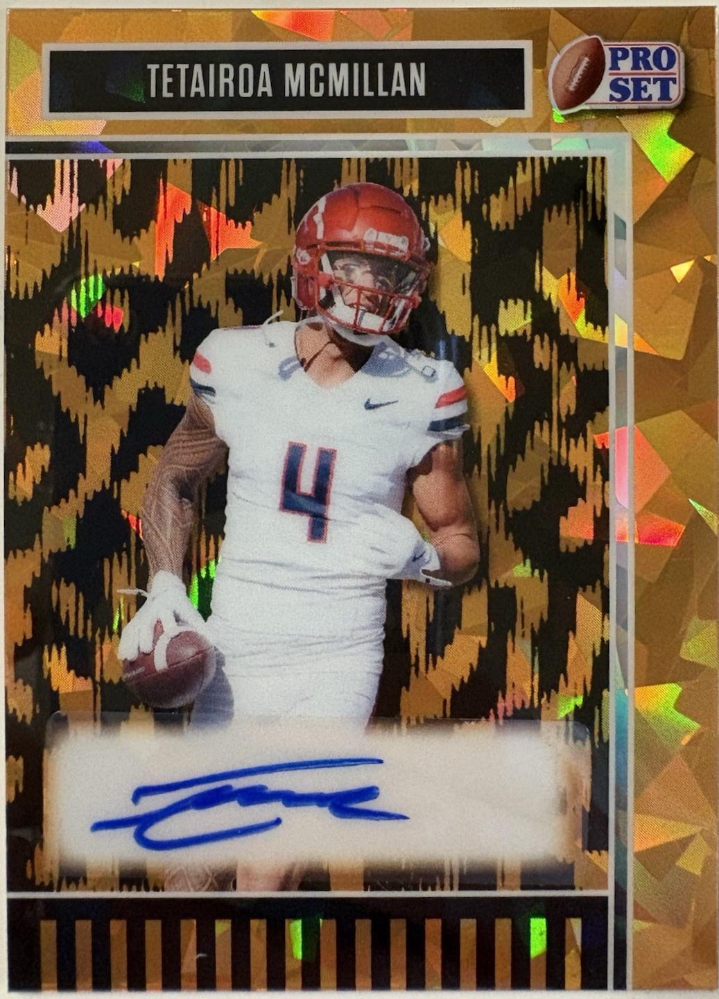 Tetairoa McMillan [Prismatic Gold] #BA-TMM