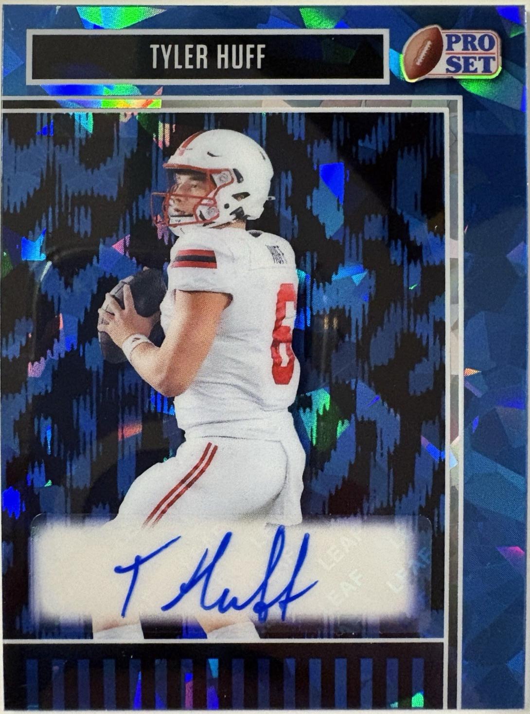 Tyler Huff [Crystal Blue] #BA-TH2