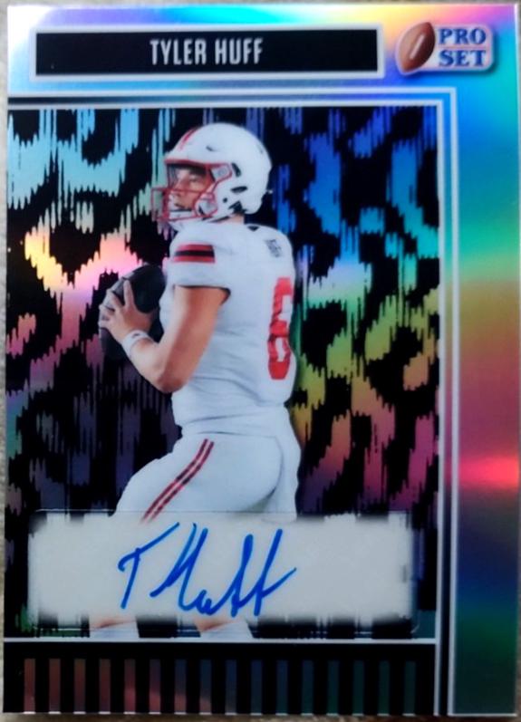 Tyler Huff [Prismatic Silver] #BA-TH2