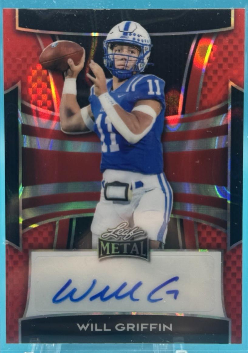 Will Griffin [Prismatic Red] #BA-WG1