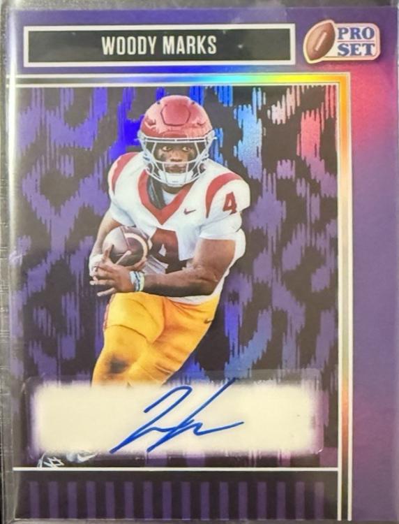 Woody Marks [Prismatic Purple] #BA-WM1