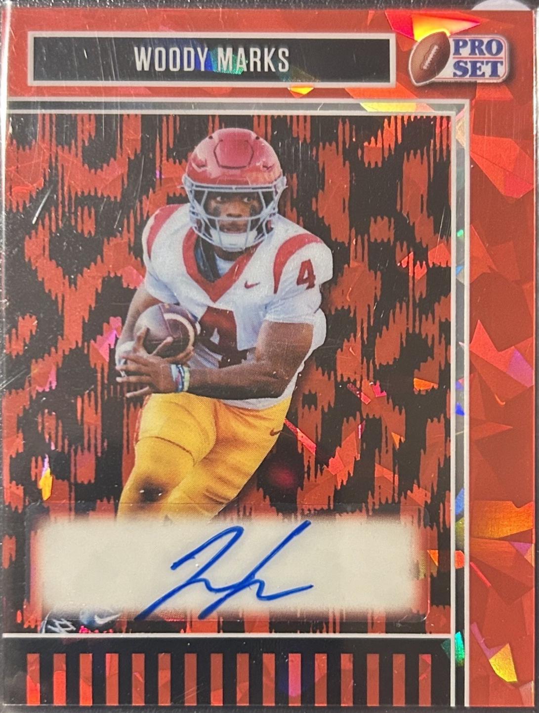 Woody Marks [Prismatic Red] #BA-WM1