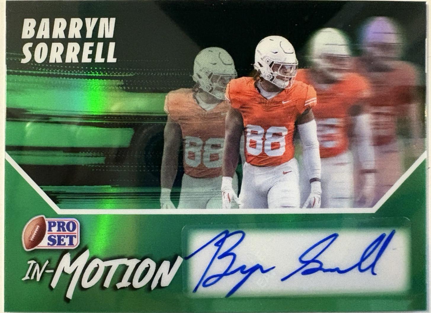Barryn Sorrell [Prismatic Green] #SM-BS1