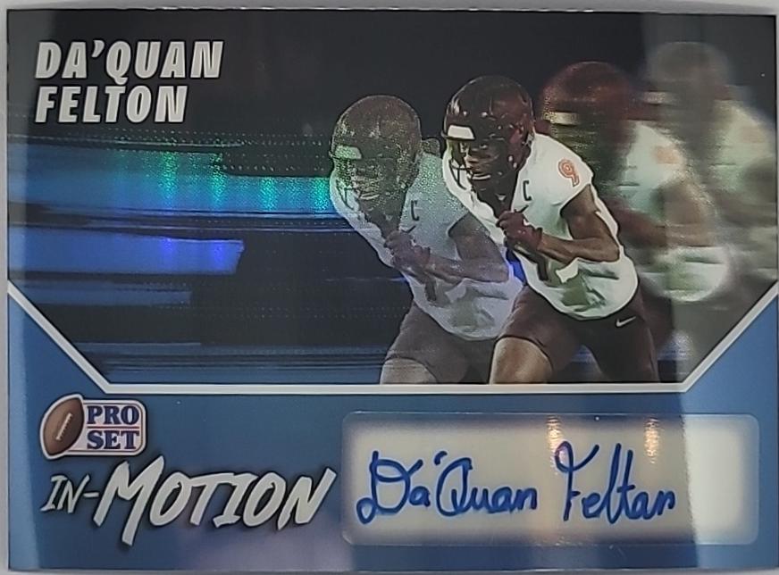 Da'Quan Felton [Prismatic Blue] #SM-DQF