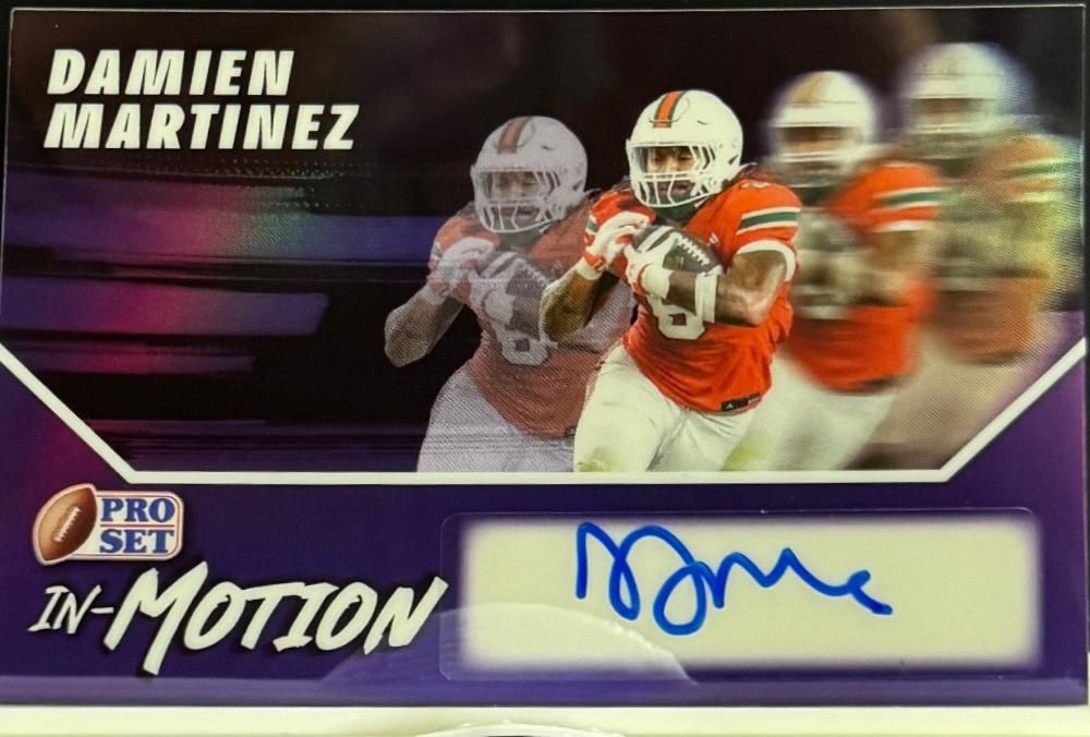 Damien Martinez [Prismatic Purple] #SM-DM1