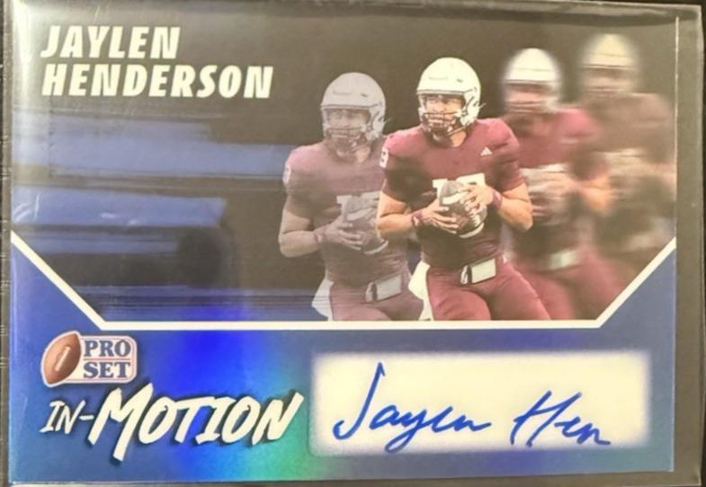 Jaylen Henderson [Prismatic Blue] #SM-JH1