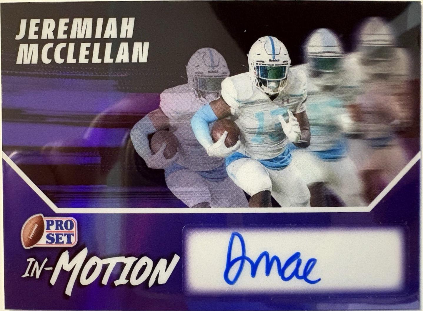 Jeremiah McClellan [Prismatic Purple] #SM-JMC