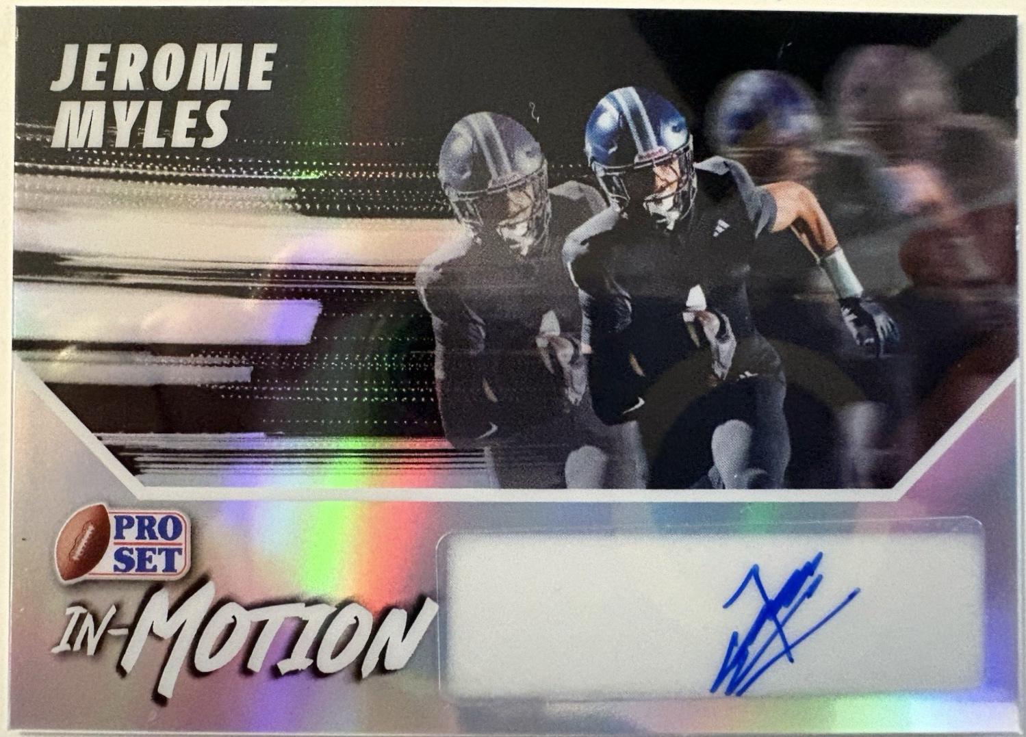 Jerome Myles [Prismatic Silver] #SM-JM1