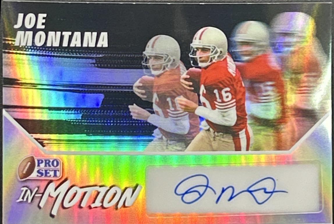 Joe Montana [Prismatic Silver] #SM-JM2
