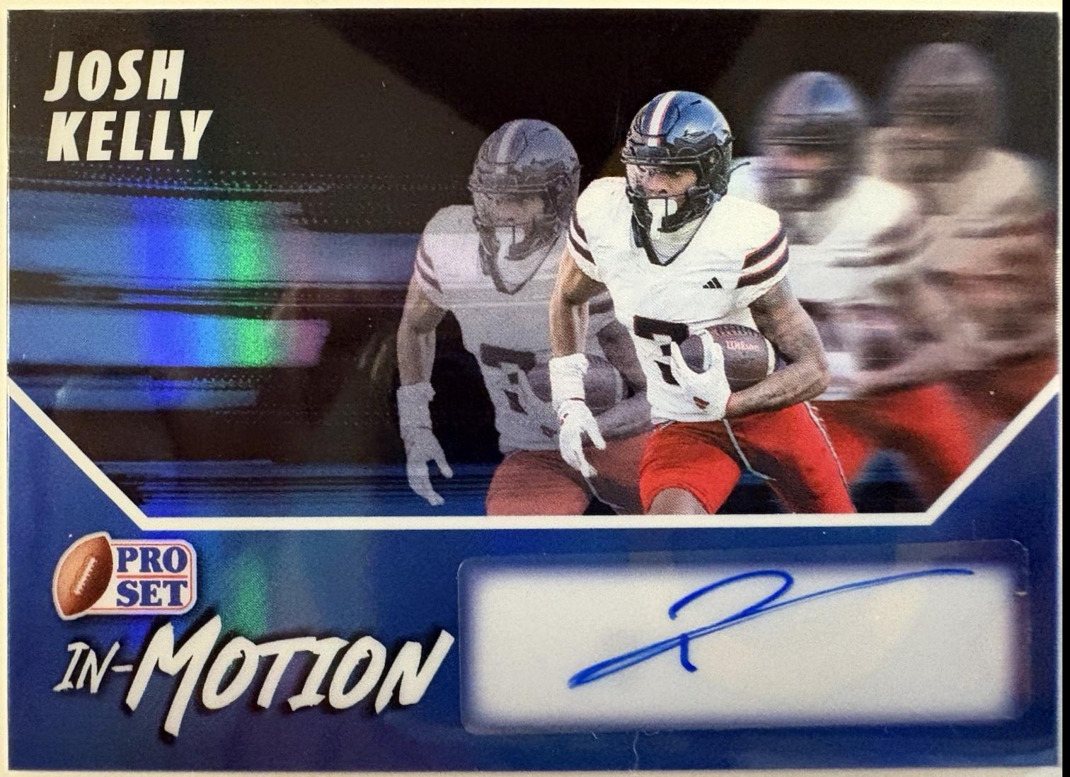 Josh Kelly [Prismatic Blue] #SM-JK1