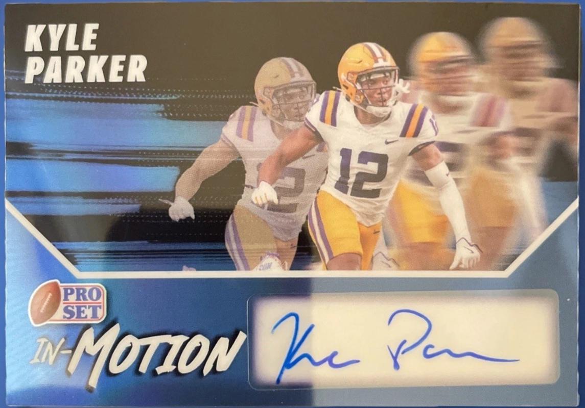 Kyle Parker [Prismatic Blue] #SM-KP1