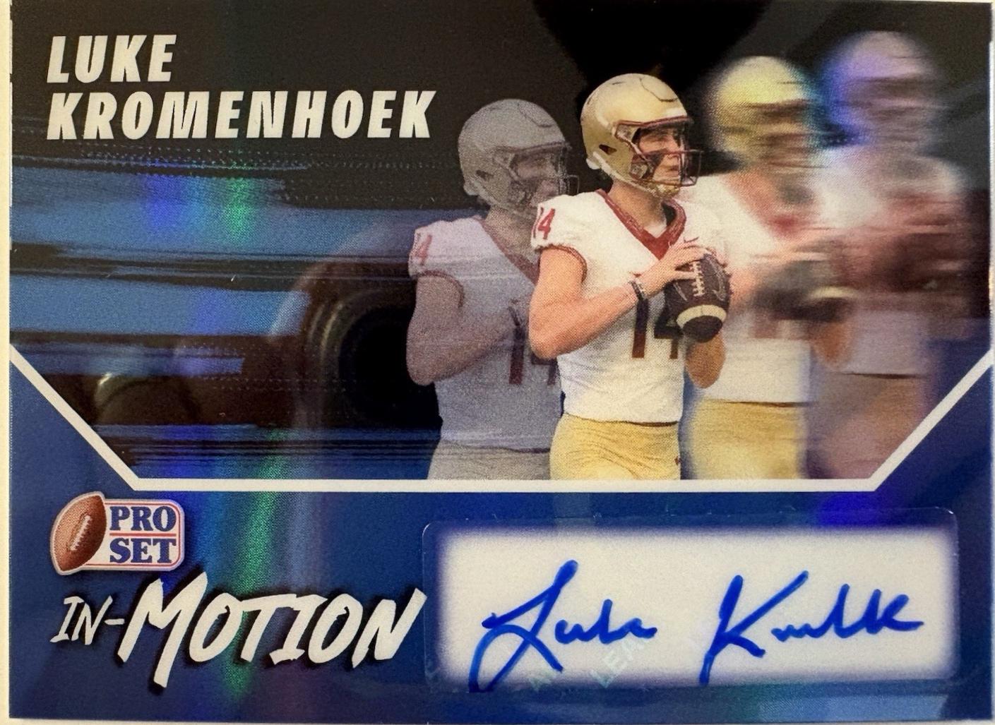 Luke Kromenhoek [Prismatic Blue] #SM-LK1