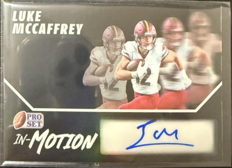 Luke McCaffrey [Prismatic Black] #SM-LMC