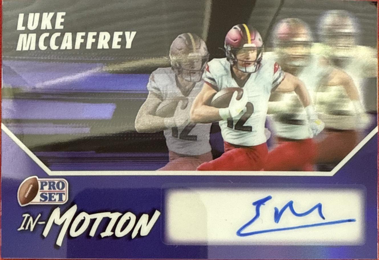 Luke McCaffrey [Prismatic Purple] #SM-LMC