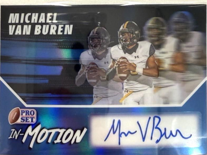 Michael Van Buren [Prismatic Blue] #SM-MVB