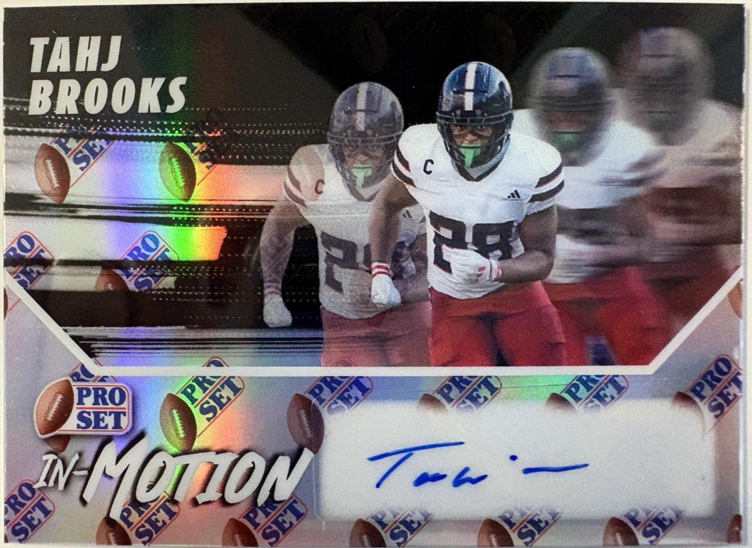 Tahj Brooks [Prismatic Pro Set Border] #SM-TB1