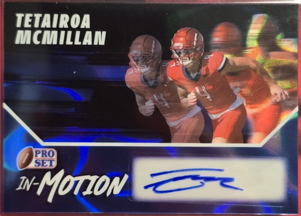 Tetairoa McMillan [Prismatic Pro Set Border] #SM-TMM