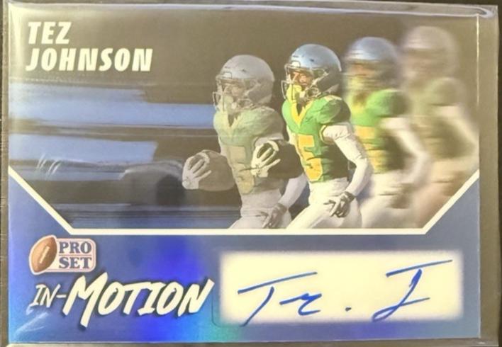 Tez Johnson [Prismatic Blue] #SM-TJ1