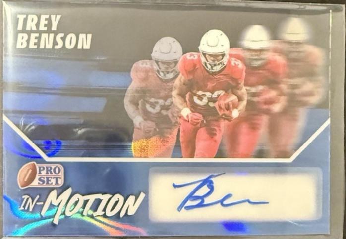 Trey Benson [Lava Blue] #SM-TB3