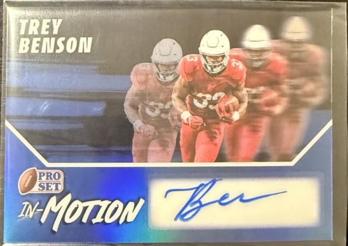 Trey Benson [Prismatic Blue] #SM-TB3