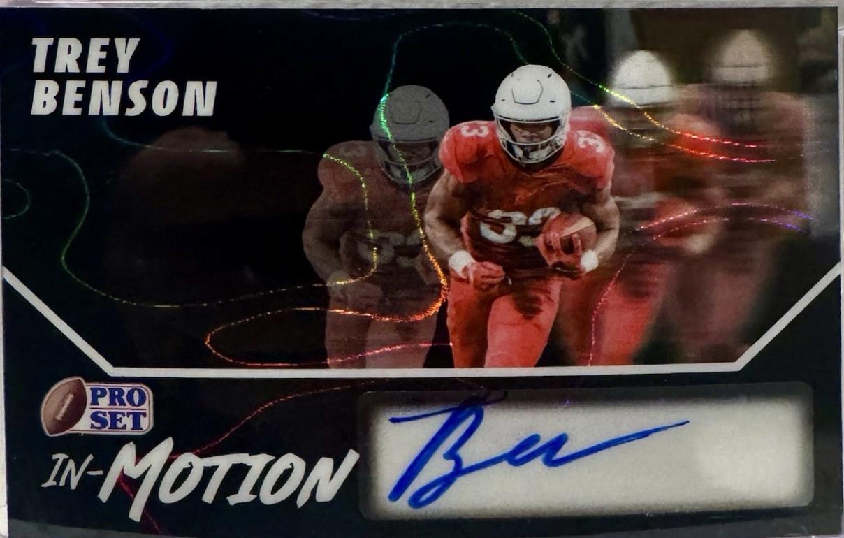 Trey Benson [Prismatic Pro Set Border] #SM-TB3