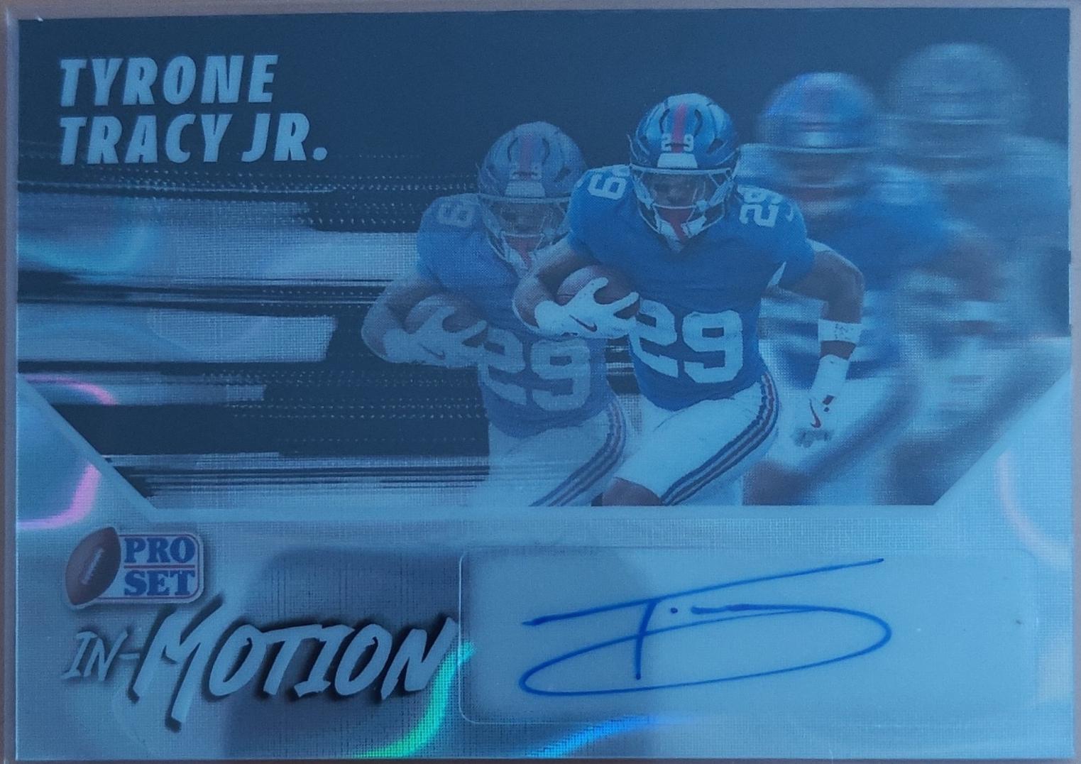 Tyrone Tracy Jr. [Prismatic Pro Set Border] #SM-TTJ