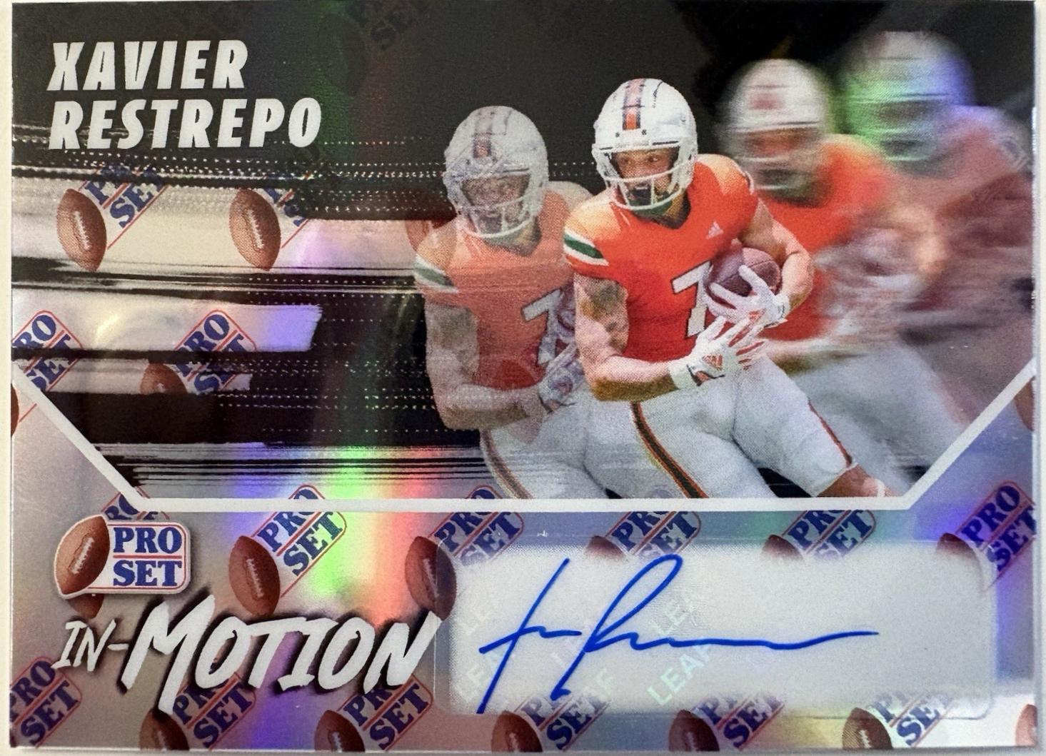Xavier Restrepo [Prismatic Pro Set Border] #SM-XR1