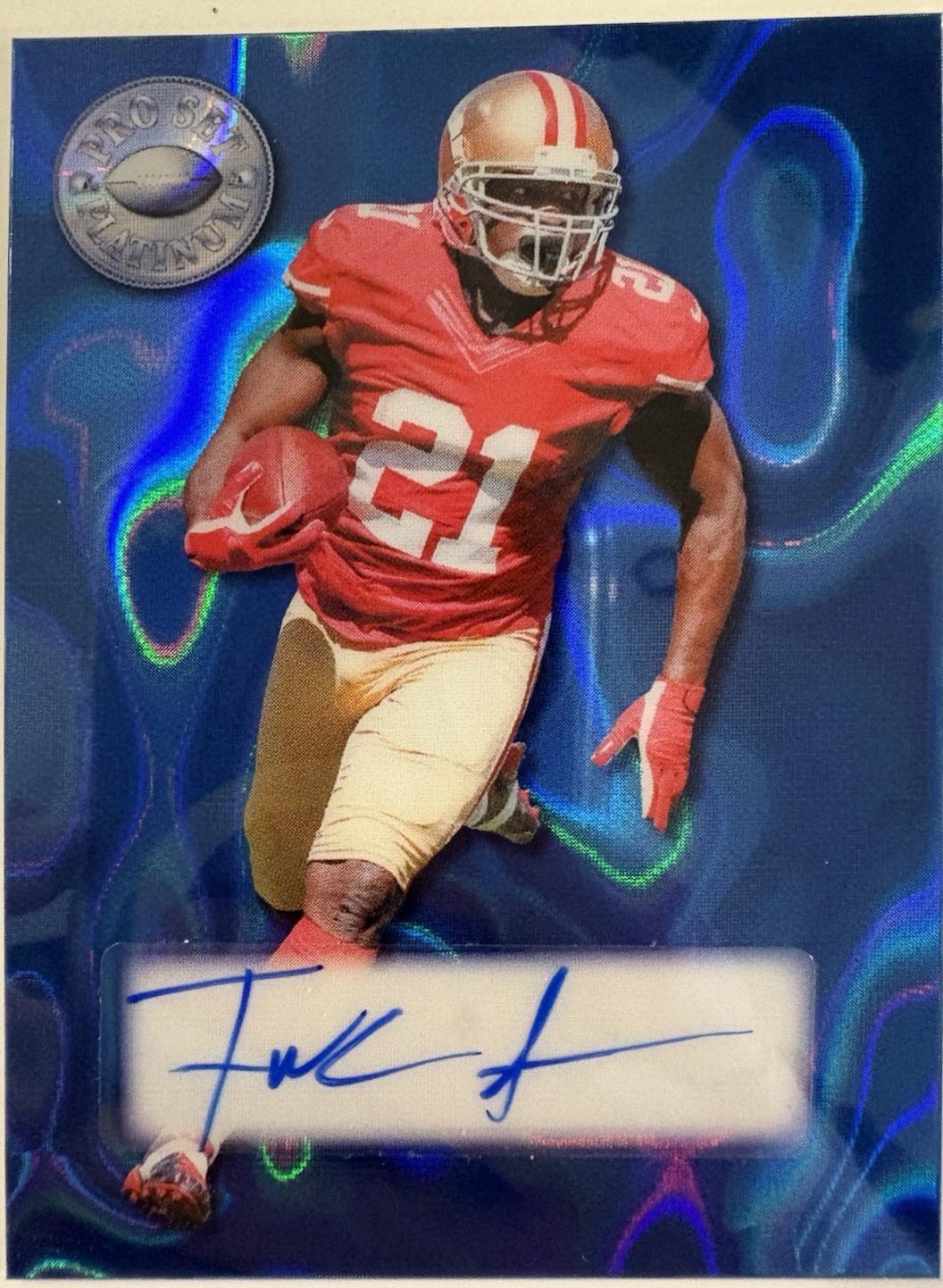 Frank Gore [Lava Blue] #SP-FG1