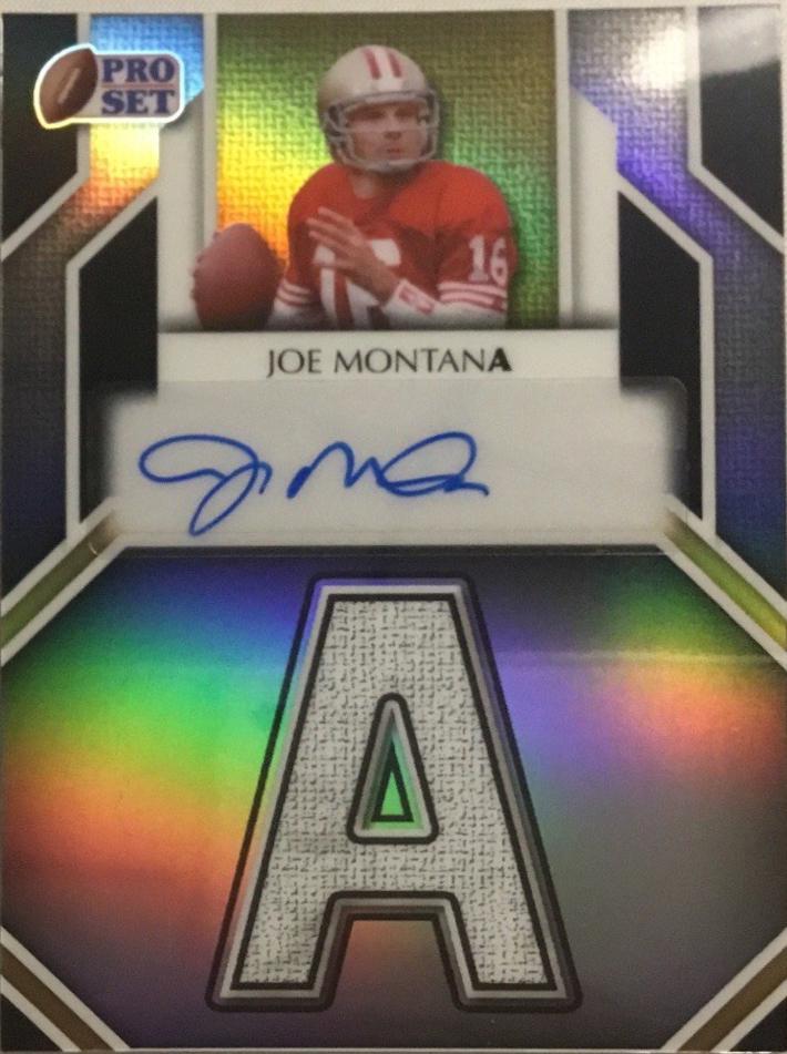 Joe Montana [Prismatic Pro Set Border] #SP-JM2