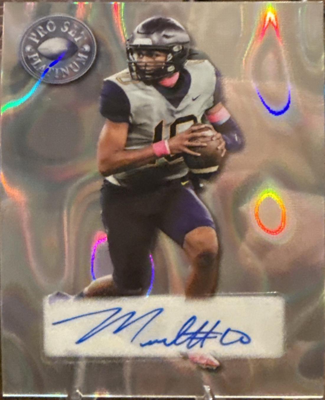 Madden Iamaleava [Lava Silver] #SP-MI1