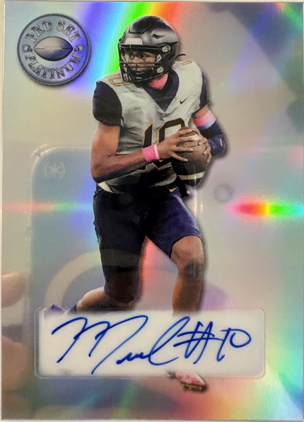 Madden Iamaleava [Prismatic Silver] #SP-MI1