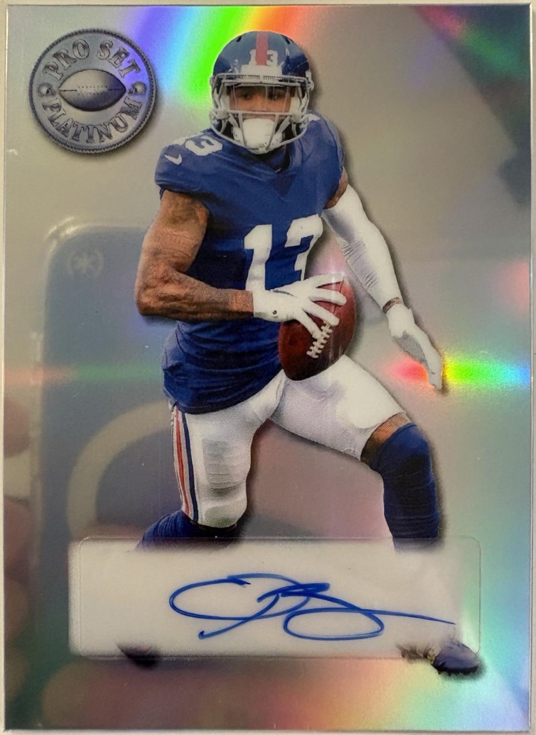 Odell Beckham Jr. [Prismatic Silver] #SP-OBJ