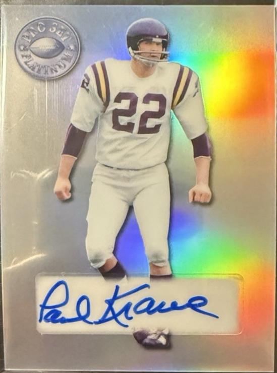 Paul Krause [Prismatic Silver] #SP-PK1