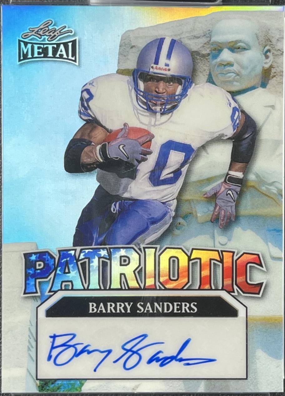 Barry Sanders [Super Prismatic Gold] #P-BS1