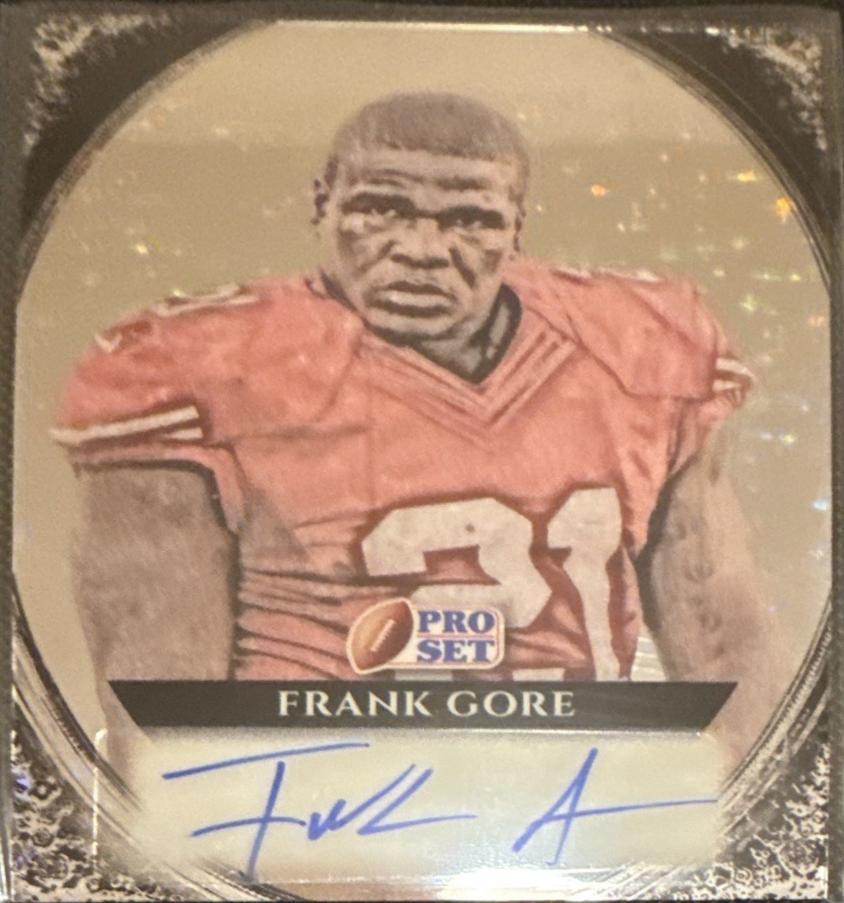 Frank Gore [Stars Dots Silver] #P-FG1