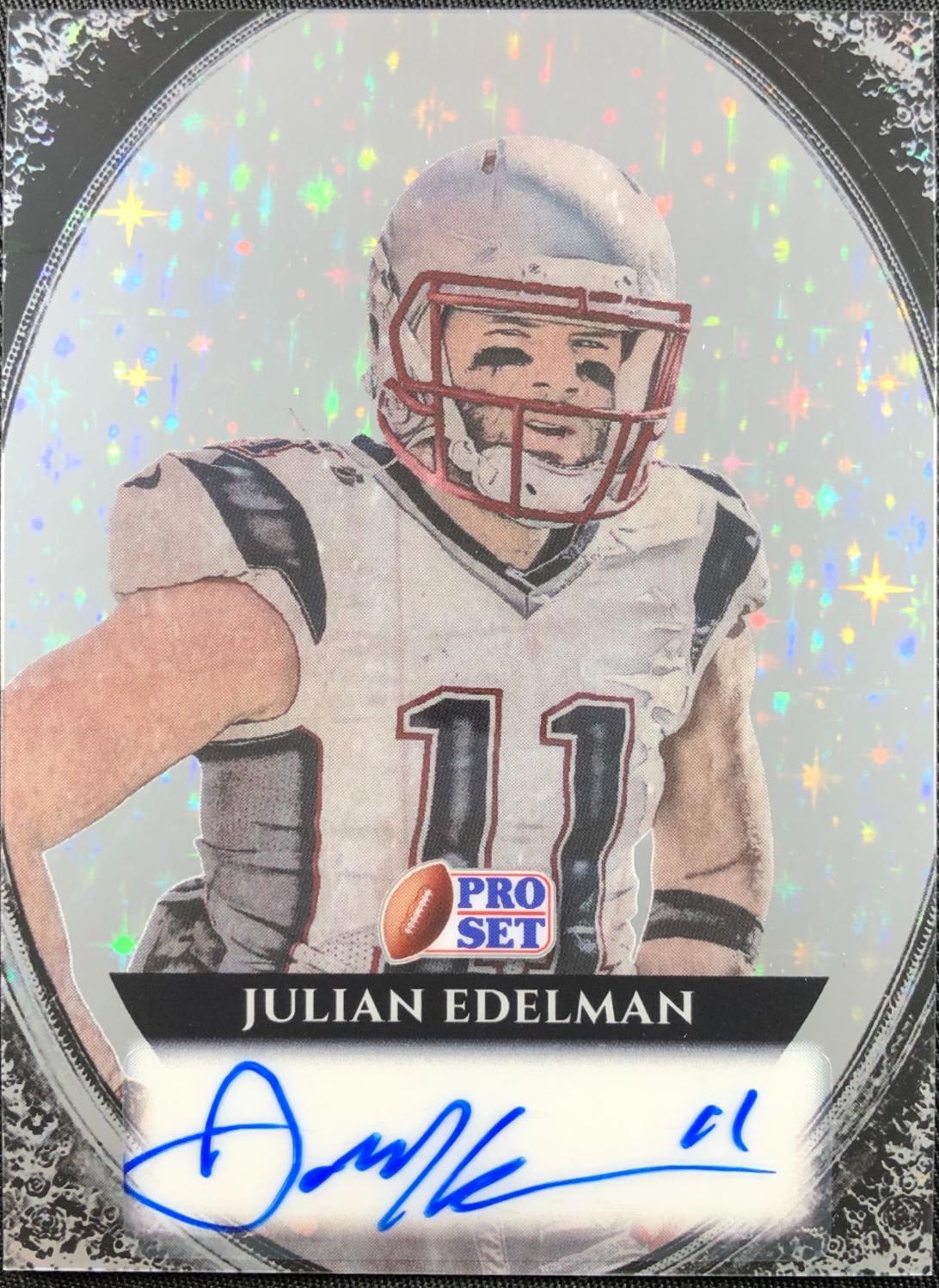 Julian Edelman [Stars Dots Silver] #P-JE1
