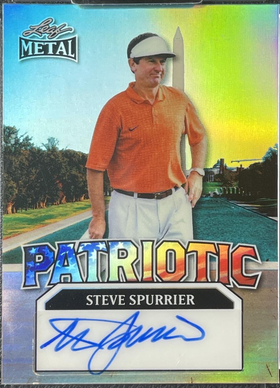 Steve Spurrier [Super Prismatic Gold] #P-SS1