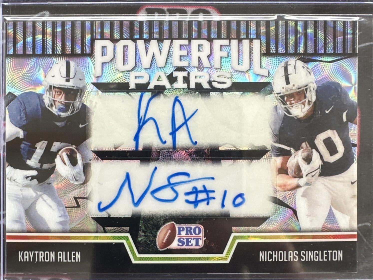 Kaytron Allen / Nicholas Singleton [Kaleidoscope Silver] #PP-24