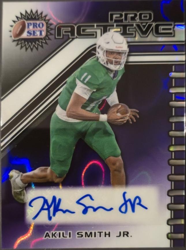 Akili Smith Jr. [Lava Purple] #PA-ASJ